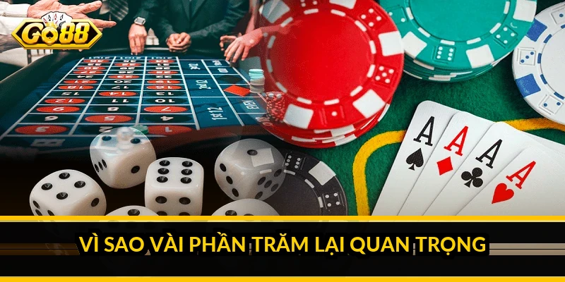 Vì sao vài phần trăm lại quan trọng