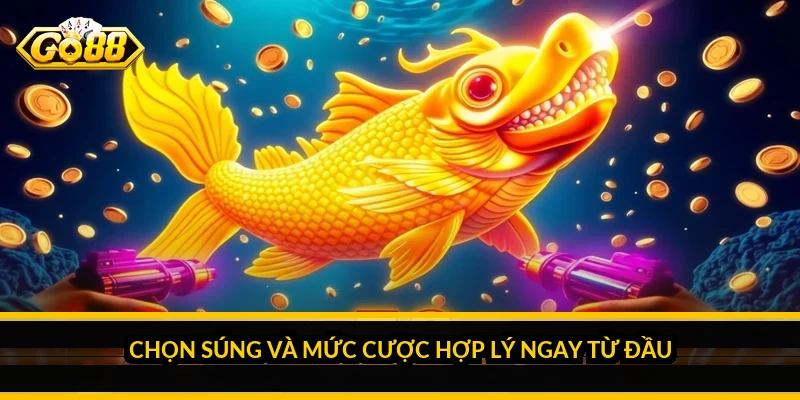 Chọn súng và mức cược hợp lý ngay từ đầu