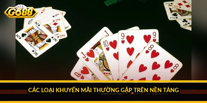 Các loại khuyến mãi thường gặp trên nền tảng