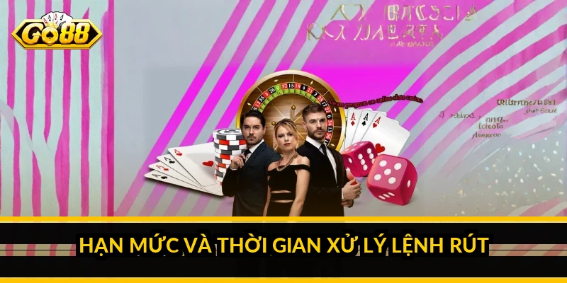 Hạn mức và thời gian xử lý lệnh rút