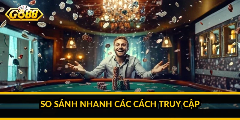 So Sánh Nhanh Các Cách Truy Cập