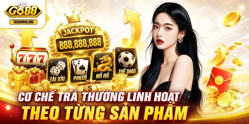 GO88 | Đăng Nhập GO 88 Tặng 88K - Link Tải App iOS, Android 4 Cơ chế trả thưởng linh hoạt theo từng sản phẩm
